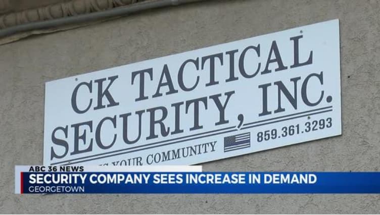 CK Tactical Security was on the news!